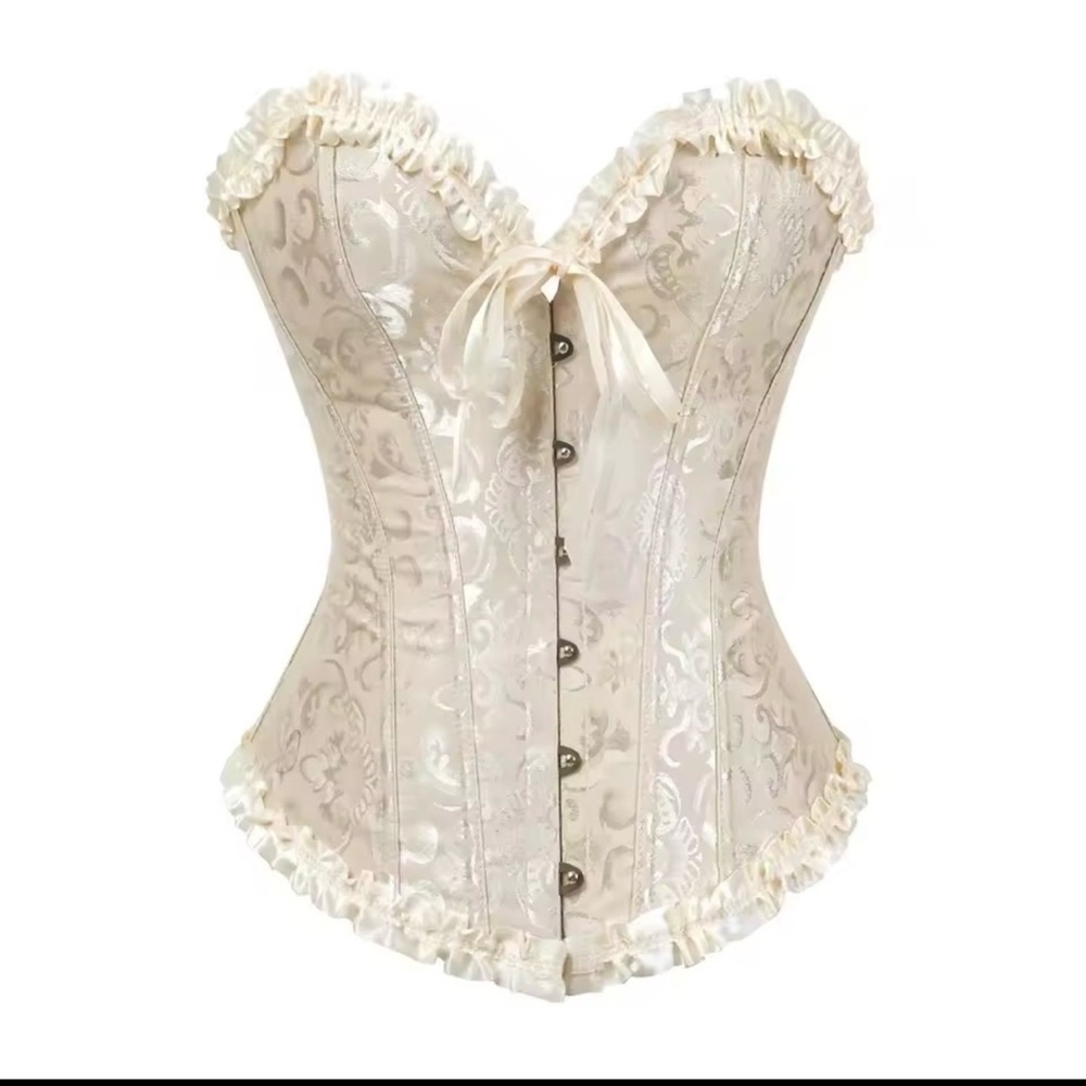 Elegant Cream Corset